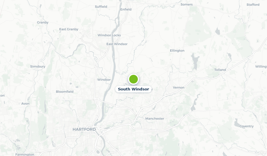 Map of Christopher’s locations