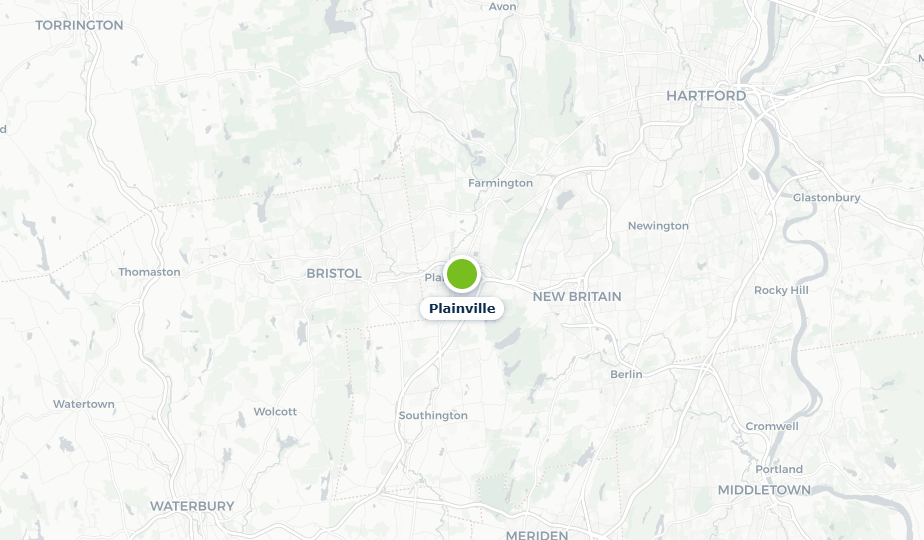 Map of James’s locations