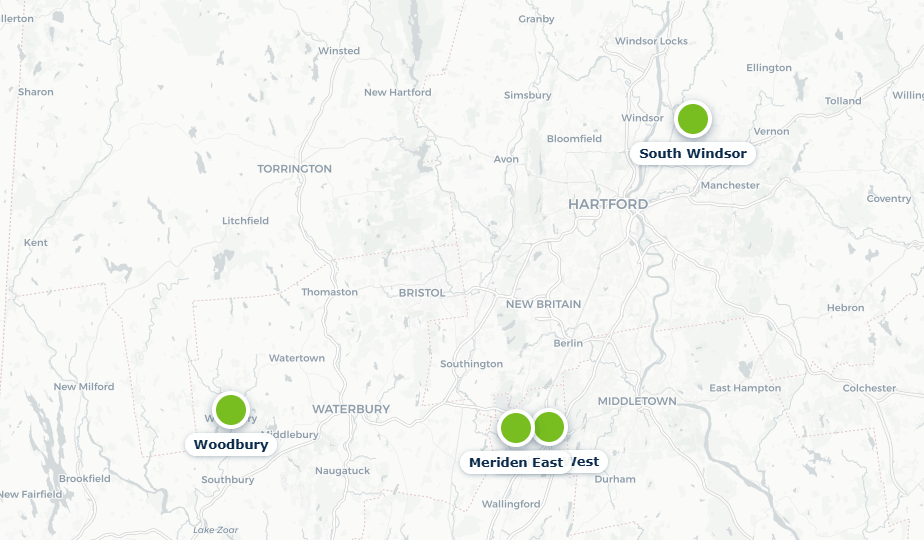 Map of Raman’s locations